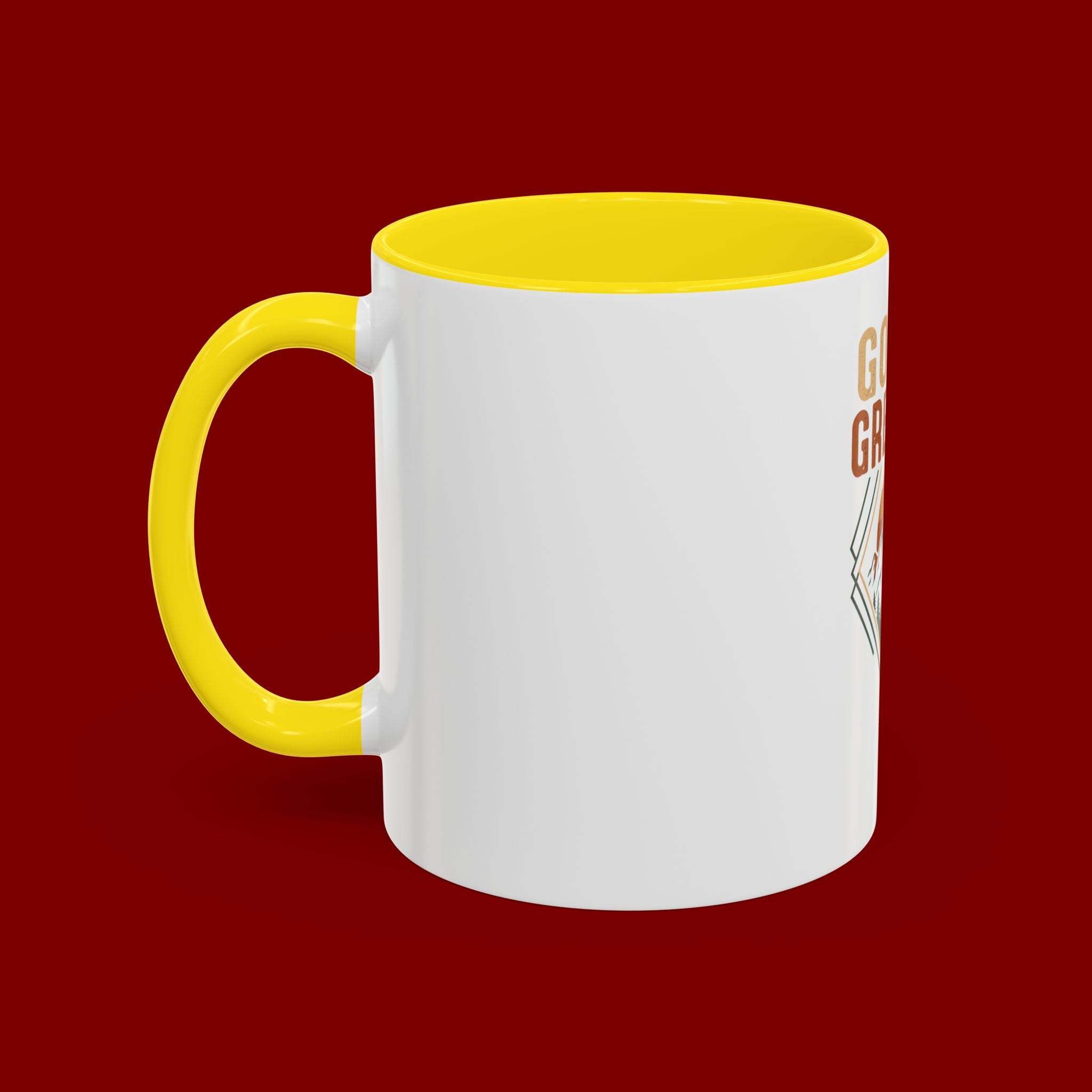 God Is Greater Mountain Coffee Mug — Inspirational Christian Accent Mug
