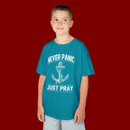 Kids T-Shirt - Plain White Heavy Cotton Tee (Everyday Wear, School & Play)