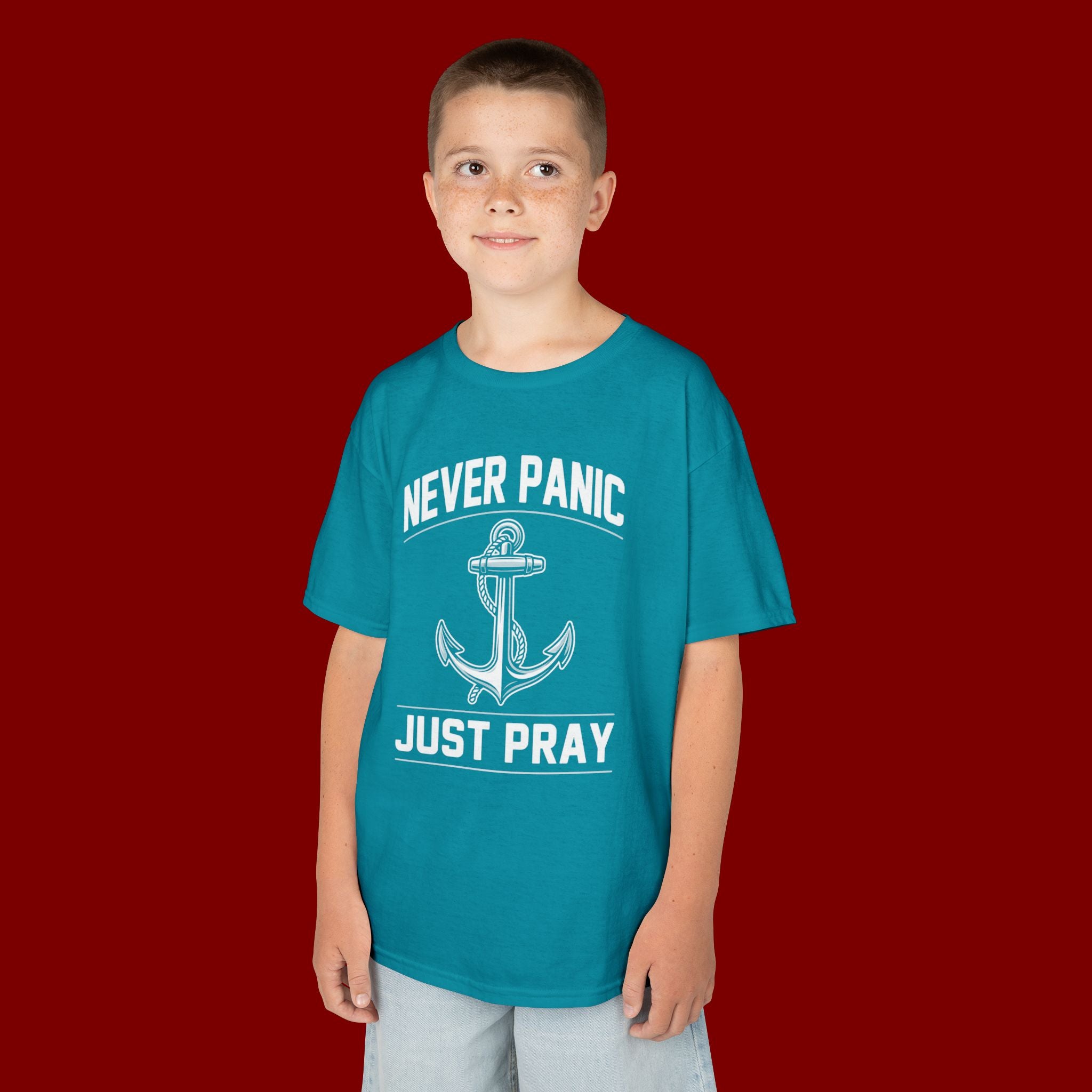 Kids T-Shirt - Plain White Heavy Cotton Tee (Everyday Wear, School & Play)