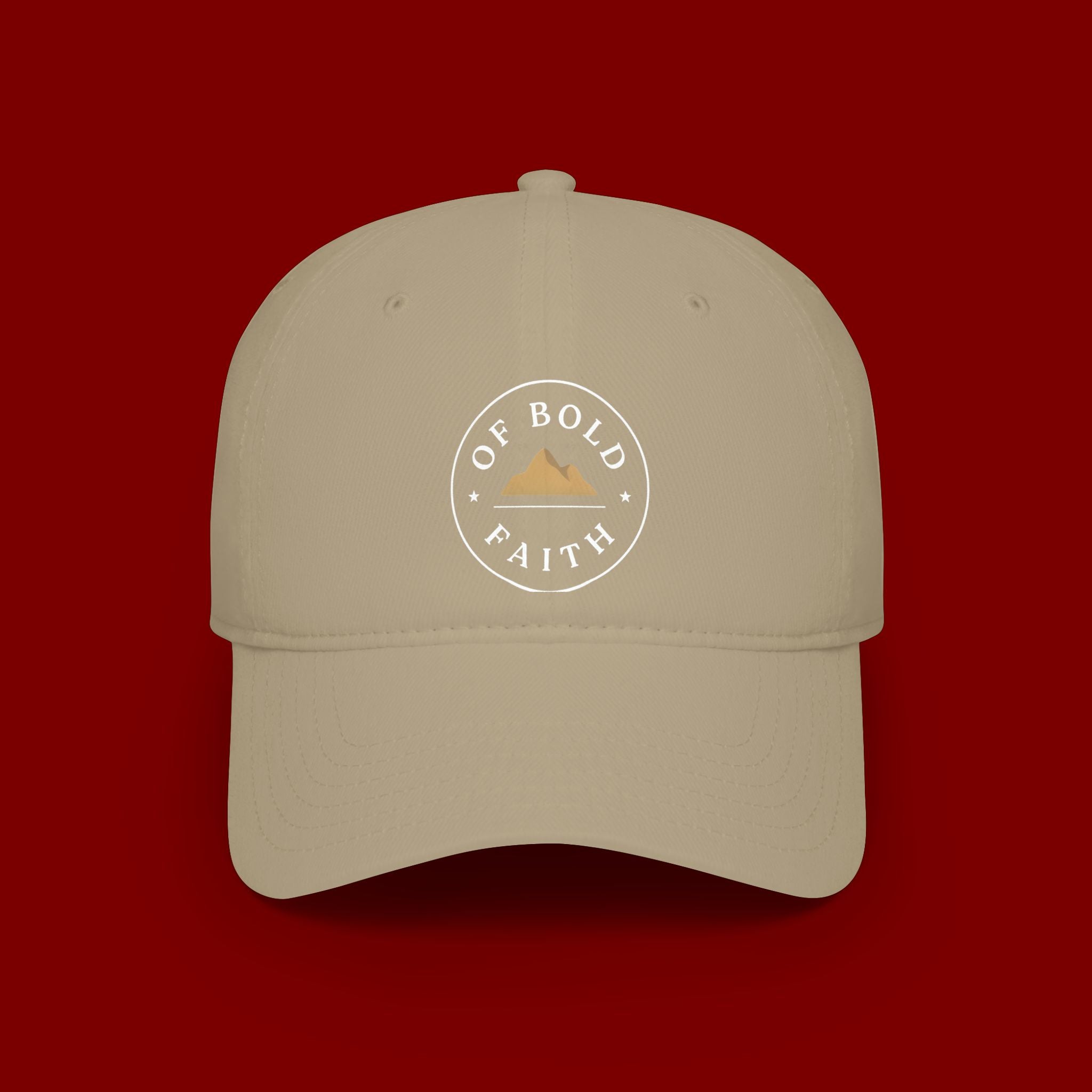 Of Bold Faith Embroidered Baseball Cap