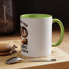 God-Themed Accent Coffee Mug – "My Help Is Only From God, The Creator of Heavens & Earth"