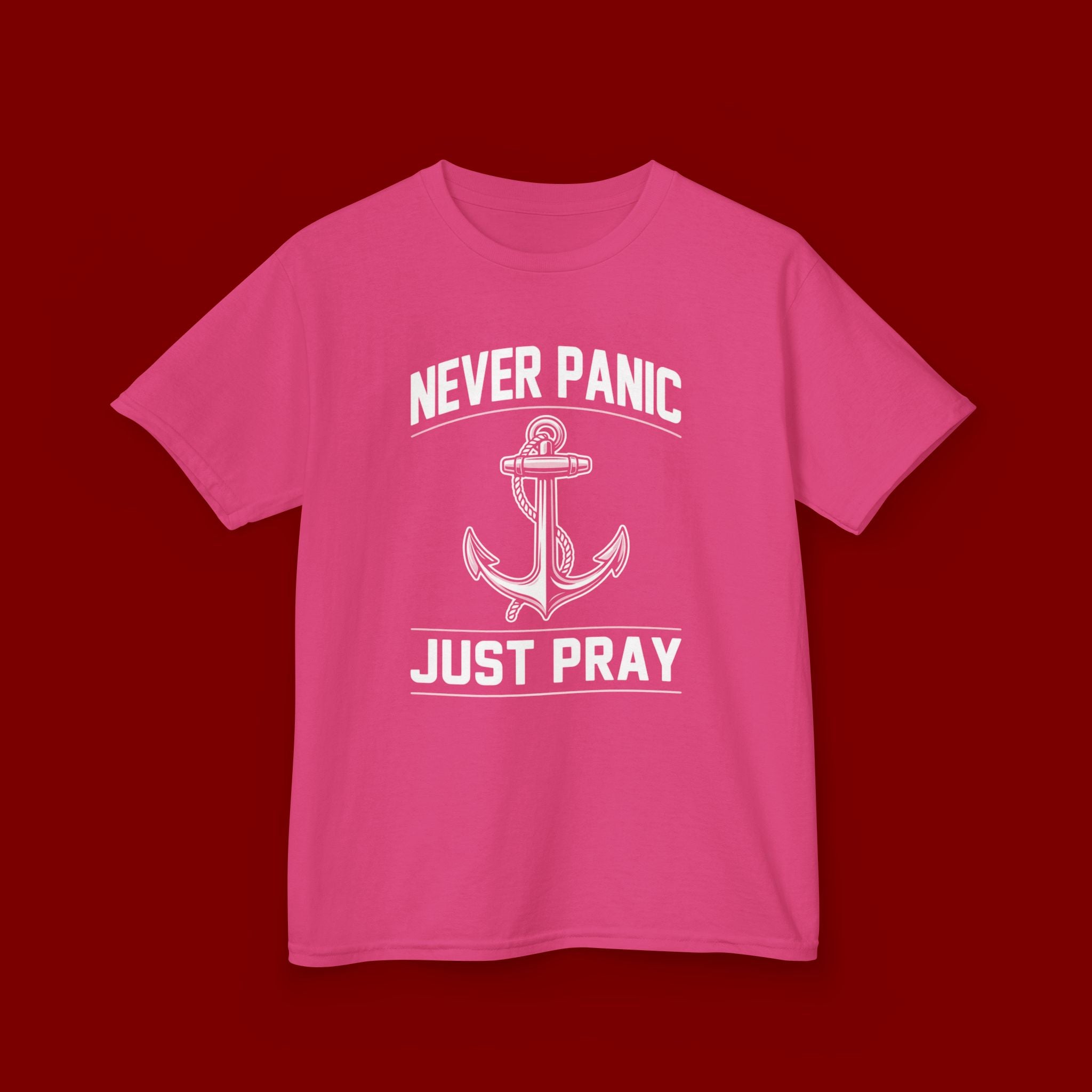 Kids T-Shirt - Plain White Heavy Cotton Tee (Everyday Wear, School & Play)
