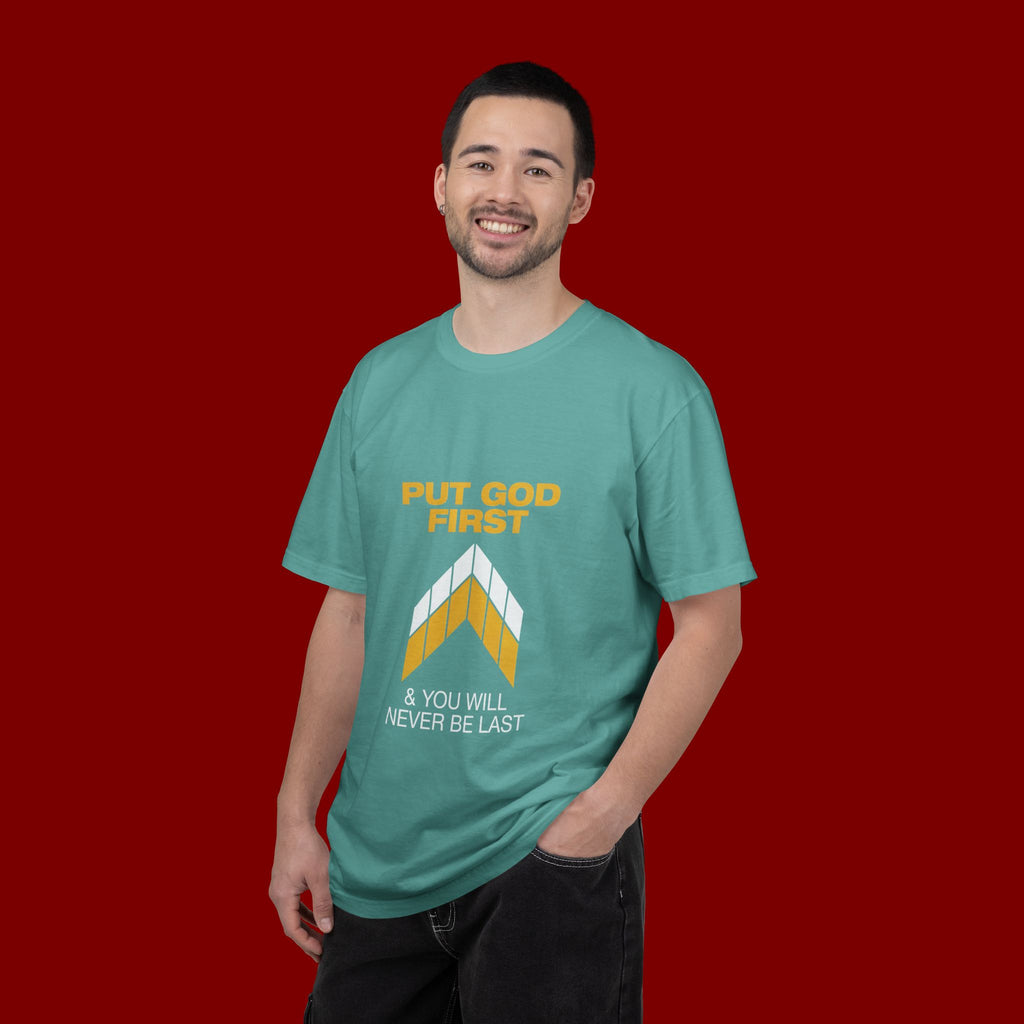 Put God First T-Shirt — Christian Faith Graphic Tee
