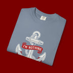 Faith Anchor T-Shirt — “I’m Nothing Without God” Christian Tee
