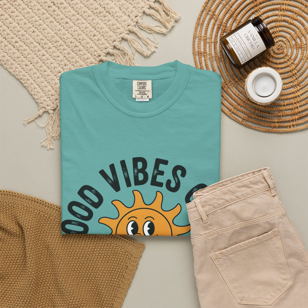 Good Vibes Only Sun Graphic T-Shirt