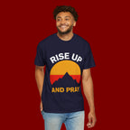 And Pray Mountain Sunset T-Shirt