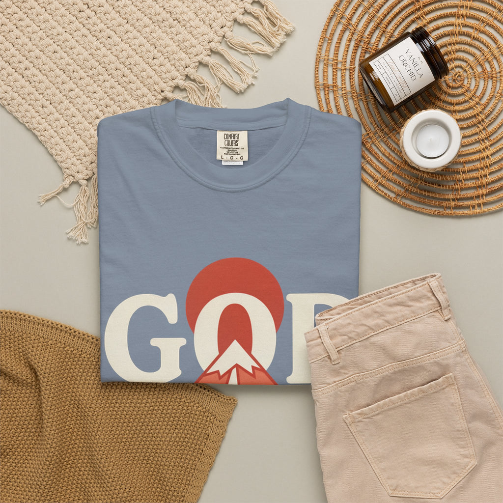 God Above All Things Mountain T-Shirt