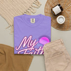 Faith T-Shirt — "My Faith in God Is Solid" Retro Graphic Tee