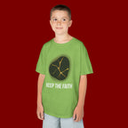 Keep The Faith Kids Tee — Kintsugi Stone Inspirational Children's T-Shirt