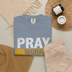 Pray Work Trust God T-Shirt — Inspirational Faith Tee for Christians