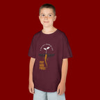 Kids T‑Shirt — 'Put God First' Religious Sprout Graphic Tee (Christian Youth)