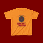 Do The Right Thing Kids T‑Shirt — Compass Graphic Moral Encouragement Tee
