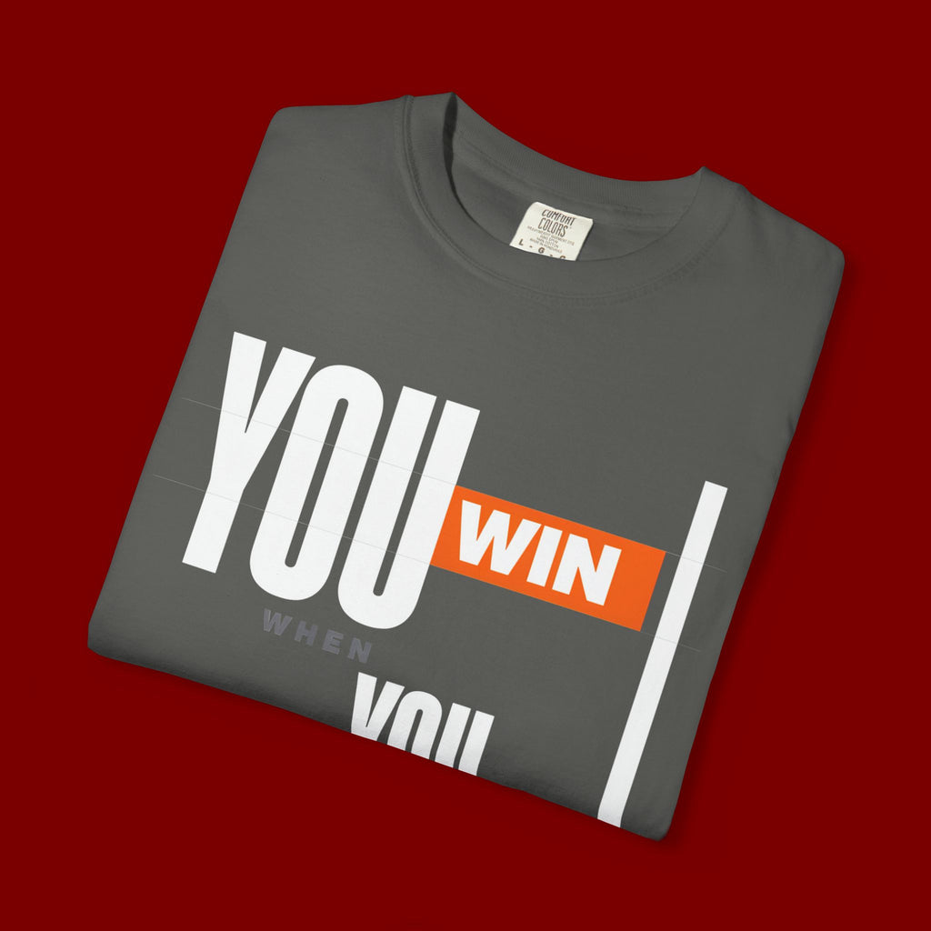 You Win You Pray T-Shirt — Inspirational Faith Graphic Tee