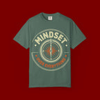 Mindset Over Everything T-Shirt — Positive Vibes Compass Graphic Tee