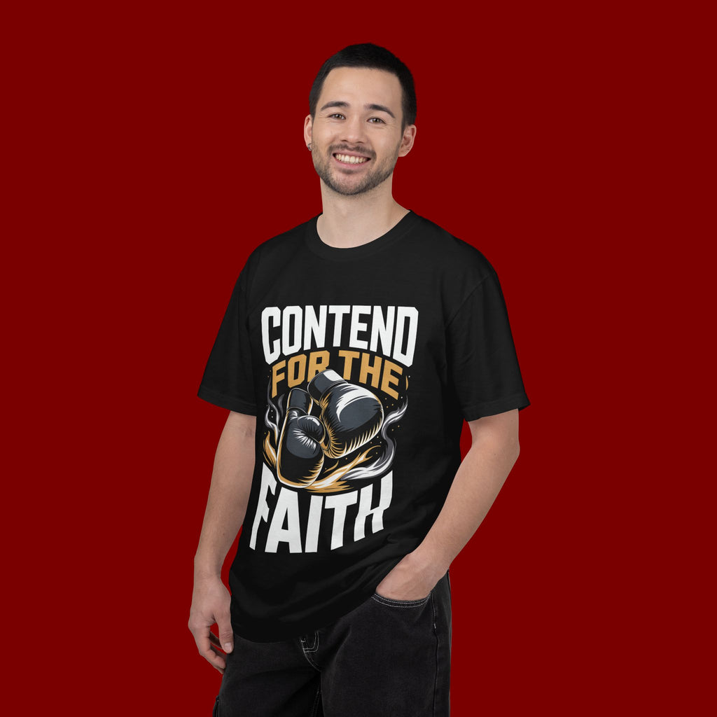 Boxing Gloves "For The" Graphic T-Shirt — Vintage Fight Club Tee