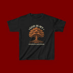 Autumn Oak Tree Kids T‑Shirt — Cozy Fall Nature Tee for Children