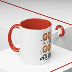 Praise the Lord Coffee Mug – Retro Christian Faith Accent Mug (11/15oz)