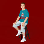 Kids Anchor T‑Shirt – "I'm Nothing Without God" Christian Tee for Boys & Girls