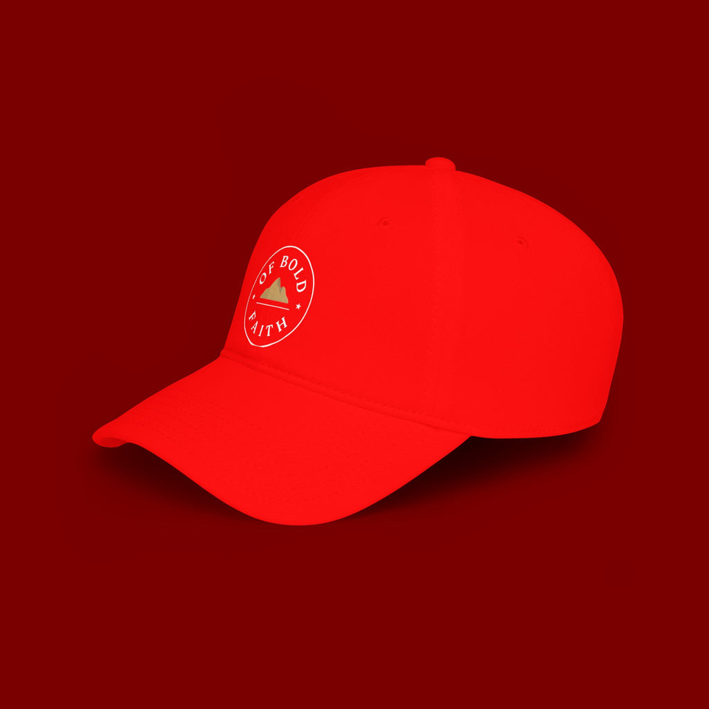 Of Bold Faith Embroidered Baseball Cap