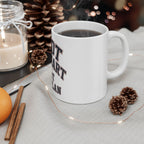 Ceramic Mug — "Fear Less, Pray More" Inspirational Sunrise Coffee Cup (11oz/15oz)