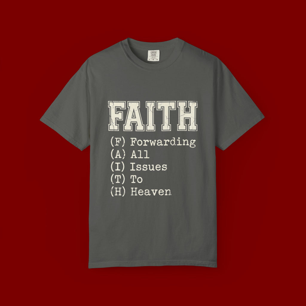 Faith Graphic T-Shirt — Minimalist Inspirational Tee