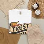 Trust God, Bro T-Shirt — Retro Ribbon Faith Tee