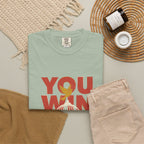 T-Shirt — "You Win When You Pray" Inspirational Faith Graphic Tee