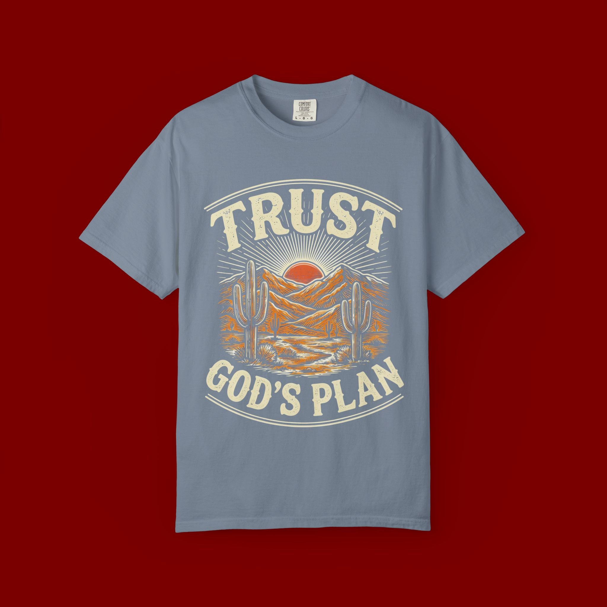 Trust God’s Plan Desert Graphic T-Shirt