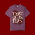 Trust God’s Plan T-Shirt — Floral Faith Graphic Tee