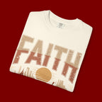 Faith Can Move Mountains T-Shirt — Retro Desert Inspirational Tee