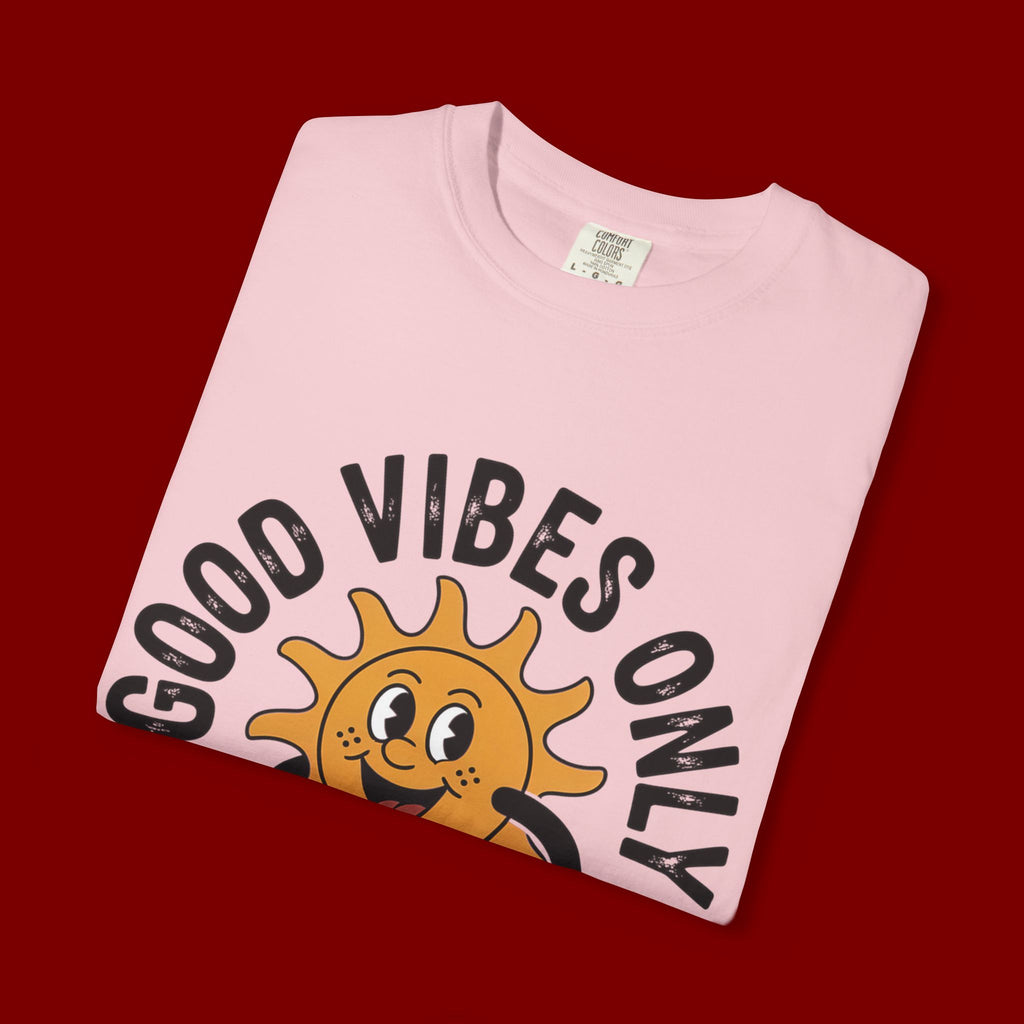 Good Vibes Only Sun Graphic T-Shirt