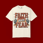 Faith Over Fear T-Shirt — Christian Inspirational Desert Graphic