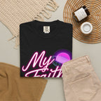 Faith T-Shirt — "My Faith in God Is Solid" Retro Graphic Tee