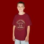 Kids Tee — "God Is My Strength and Power" Anvil & Anvil-Forge Christian Youth Shirt
