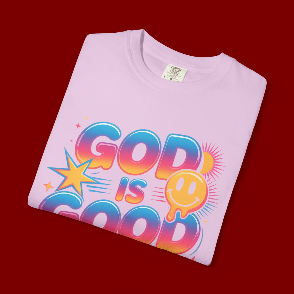 God Is Good All The Time T-Shirt — Positive Christian Graphic Tee