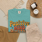 Positive Mind Positive Vibes Positive Life T-Shirt — Retro Daisy Graphic Tee