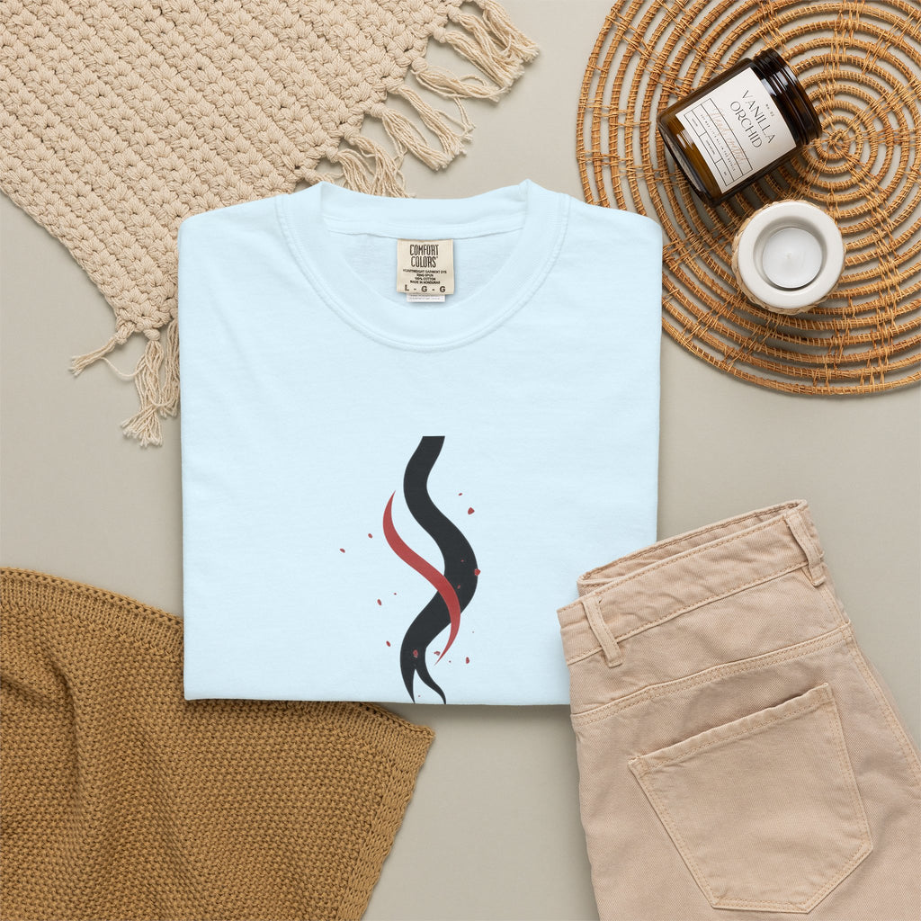 Matchstick Graphic T-Shirt — “Time Never Comes Again” Vintage-Inspired Tee