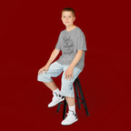 Kids T‑Shirt — "God Will Add Strength to Your Strength" Inspirational Faith Tee