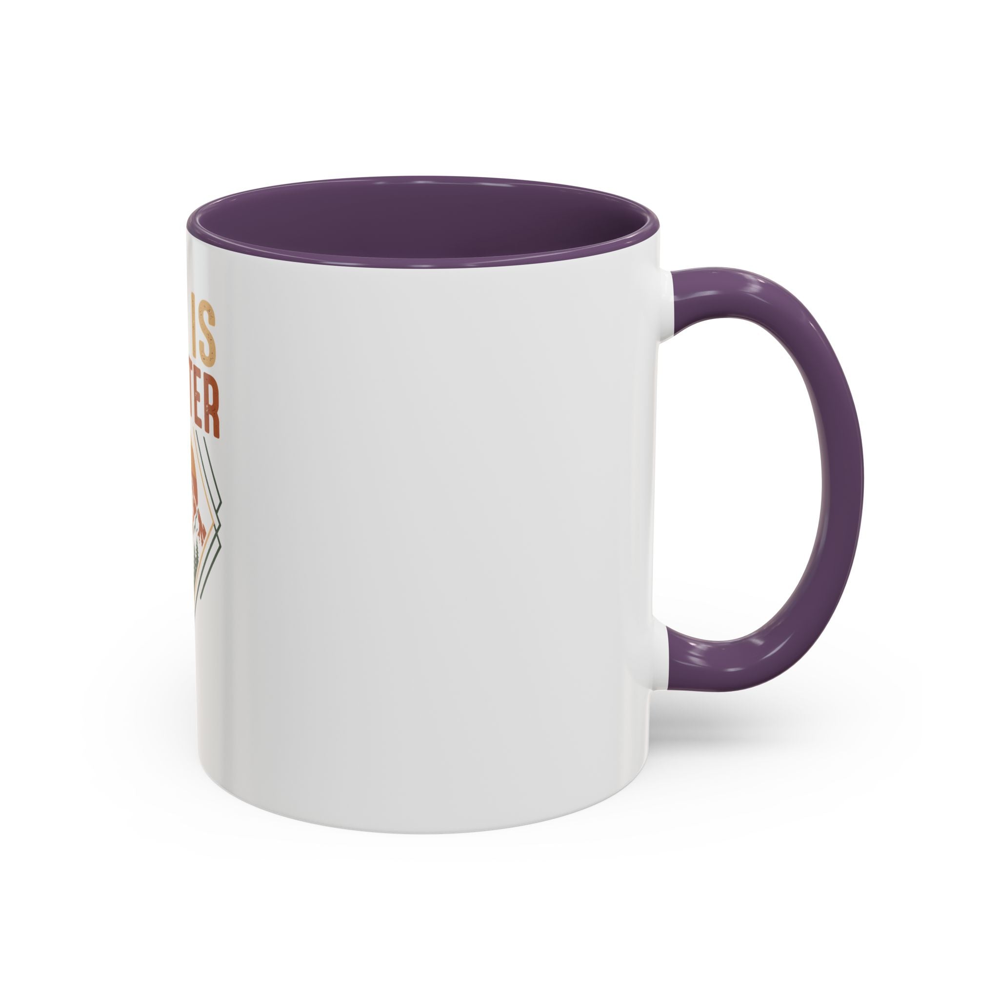 God Is Greater Mountain Coffee Mug — Inspirational Christian Accent Mug