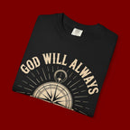 God Will Always Make A Way T-Shirt — Compass Christian Faith Graphic Tee
