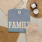 Family Faith Friends T-Shirt — Retro Christian Inspirational Tee