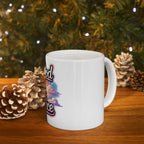 Christian Faith Ceramic Mug — “In God the Heart Finds Peace” Inspirational Coffee Cup (11oz & 15oz)