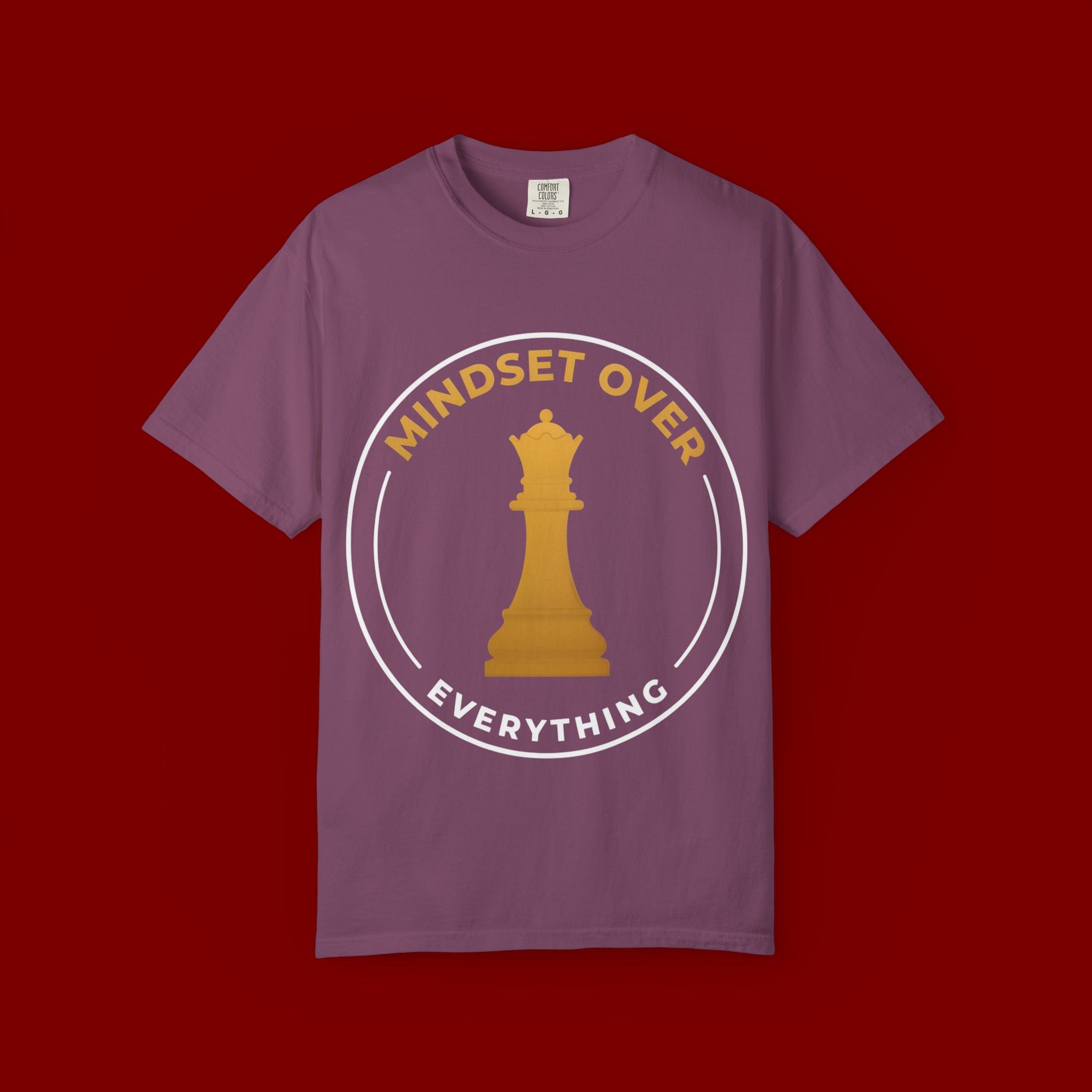 Mindset Over Chess Queen T-Shirt