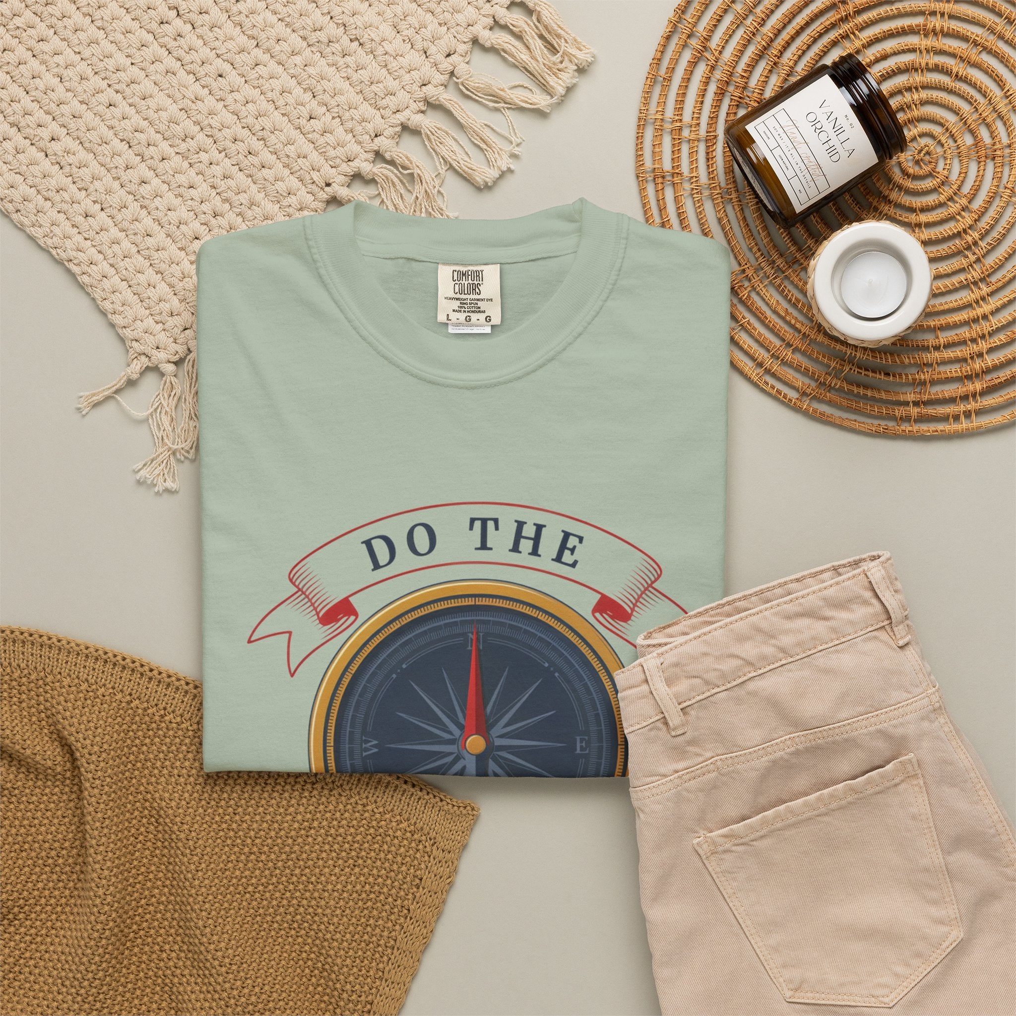 Do The Right Thing Compass T-Shirt — Motivational Graphic Tee