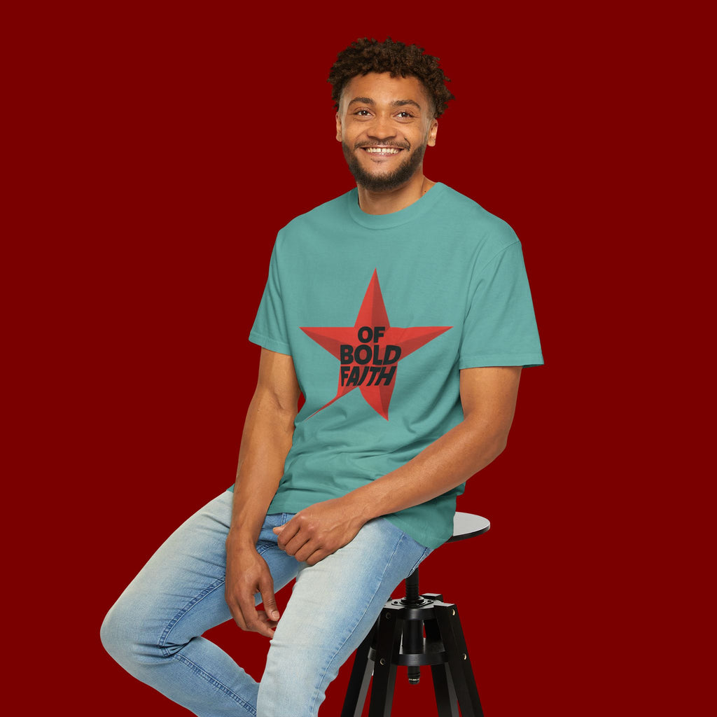 Bold Faith Star T-Shirt — "Of Bold Faith" Graphic Tee