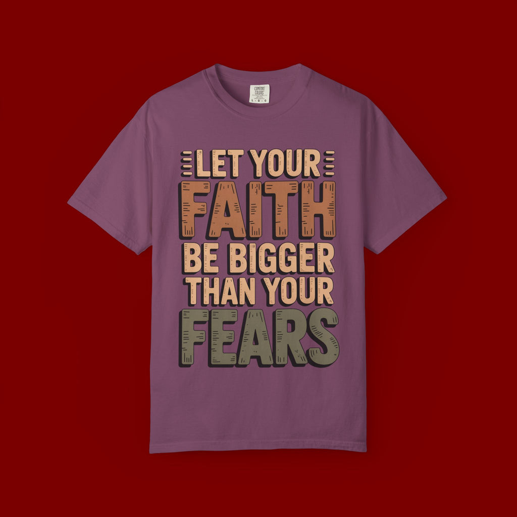 Faith Over Fear T-Shirt — Inspirational Christian Graphic Tee
