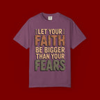 Faith Over Fear T-Shirt — Inspirational Christian Graphic Tee