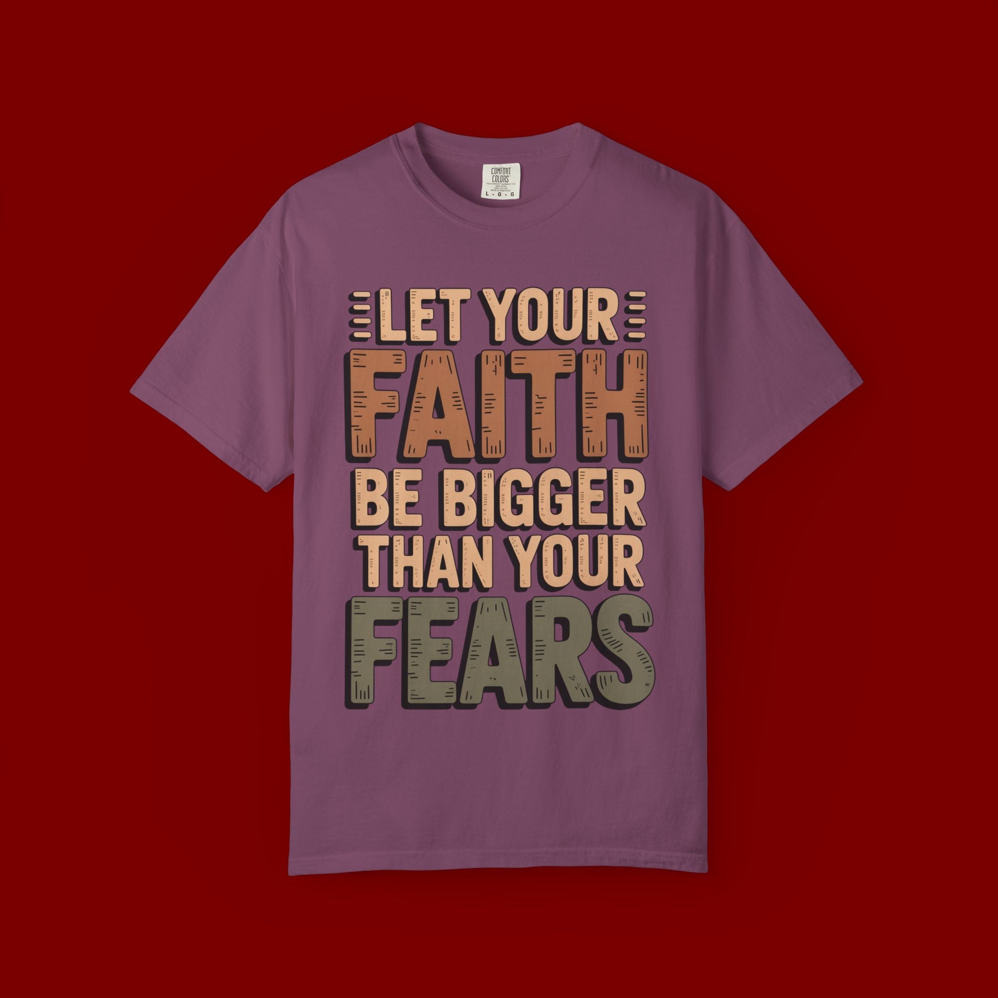 Faith Over Fear T-Shirt — Inspirational Christian Graphic Tee