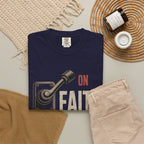 Faith On, Fear Off T-Shirt — Inspirational Christian Graphic Tee