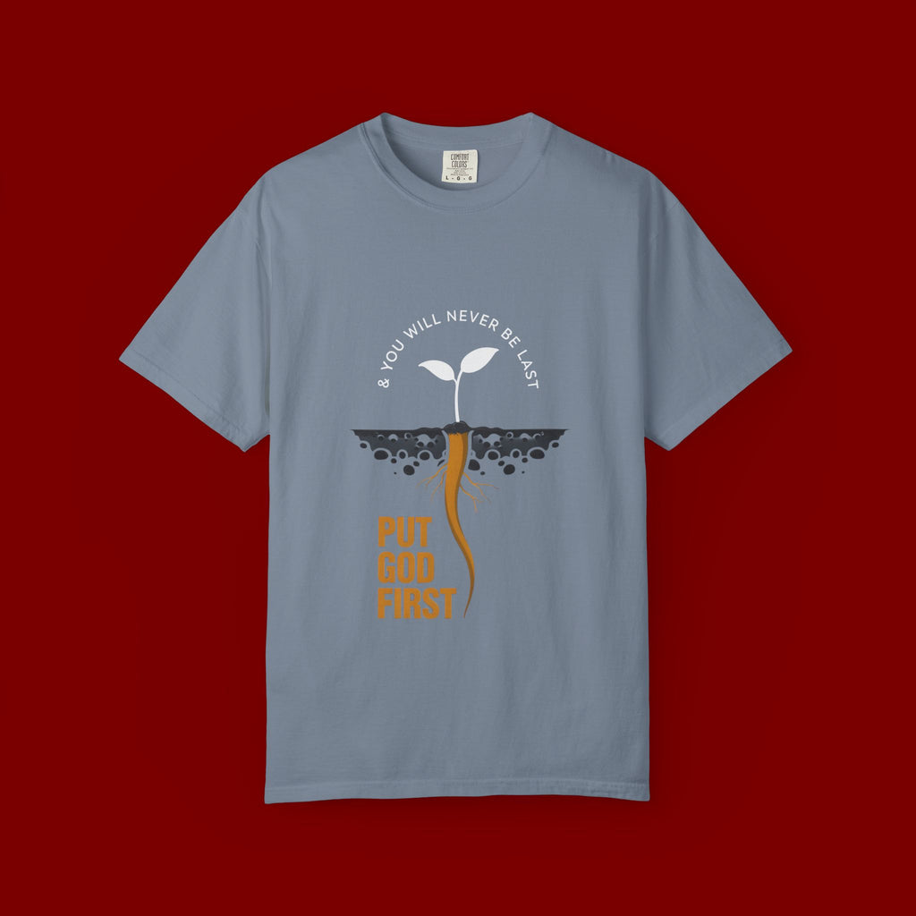 Put God First T-Shirt — Christian Faith Graphic Tee